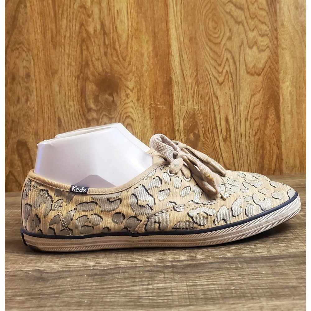 Keds‎ Lace Up Shoes Women's Size 8.5 Animal Print